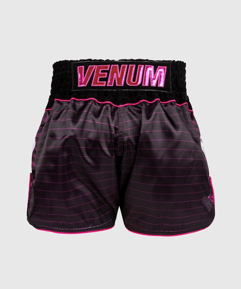 Venum Venum Muay Thai Kickboks Shorts Attack Zwart Roze