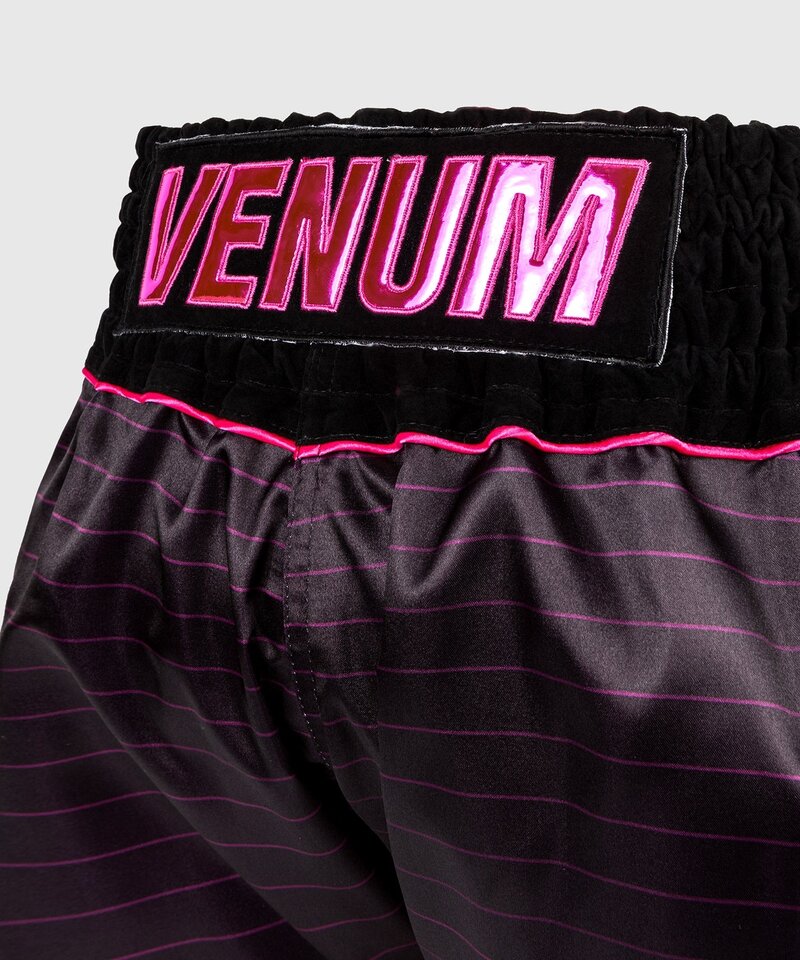 Venum Venum Muay Thai Kickboxen Shorts Attack Schwarz Pink