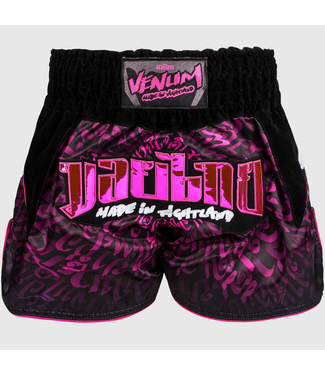 Venum Venum Muay Thai Kickboks Shorts Attack Zwart Roze