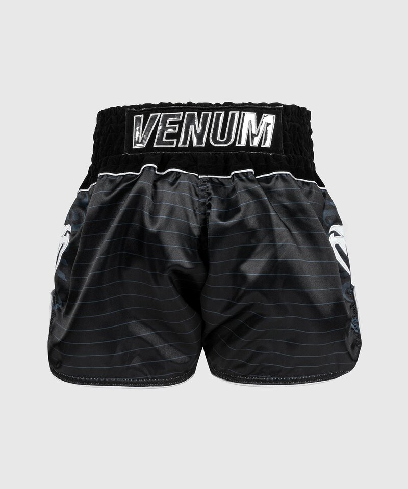 Venum Venum Muay Thai Kickboks Shorts Attack Zwart Zilver