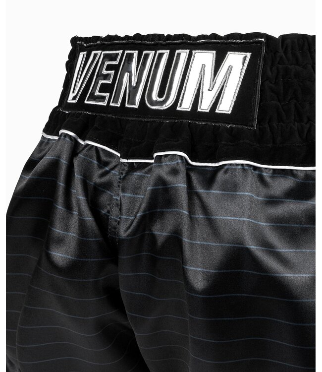 Venum Venum Muay Thai Kickboxen Shorts Attack Schwarz Silber