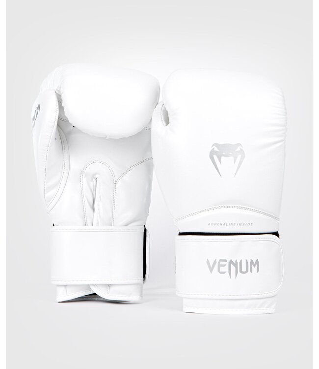 Venum Contender 1.5 Boxing Gloves White Silver