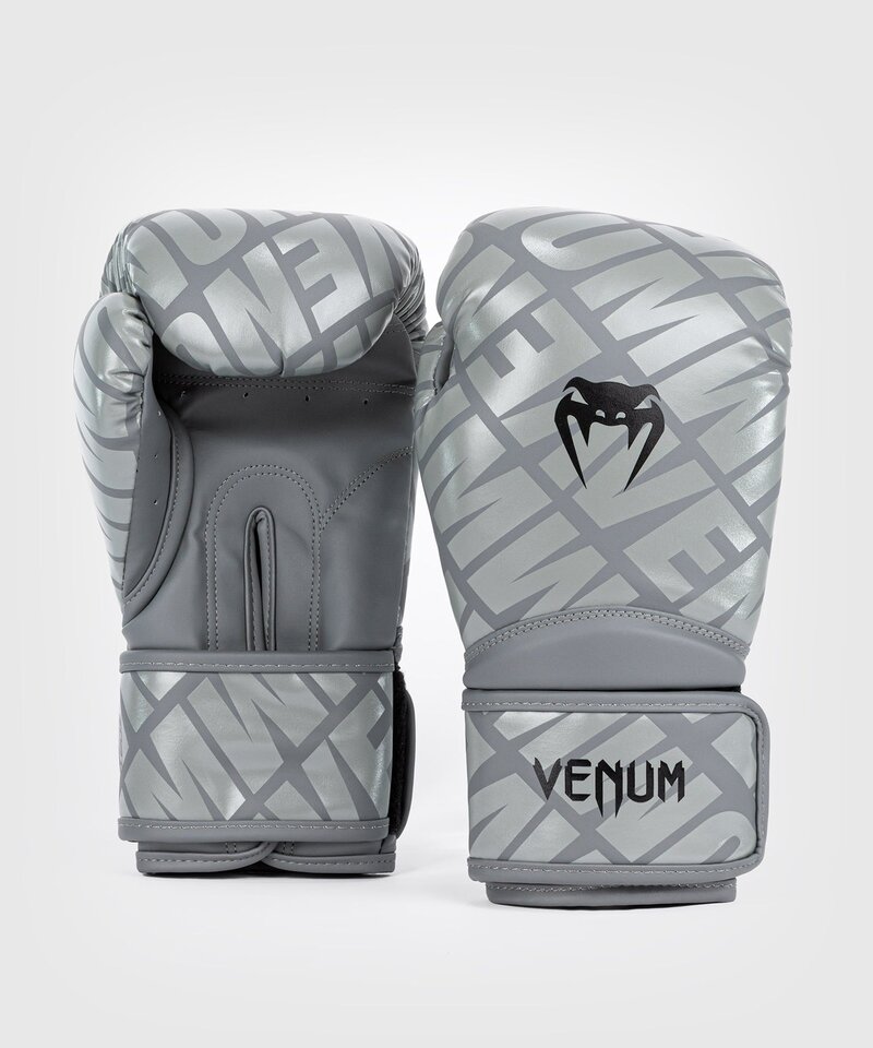 Venum Impact Boxing Gloves - Grey/Black - Venum