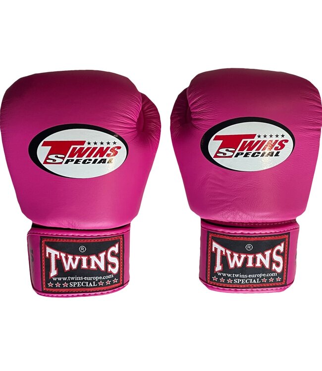 Twins Special BGVL3 Leren Bokshandschoenen Fucsia – Muay Thai & Kickboksen