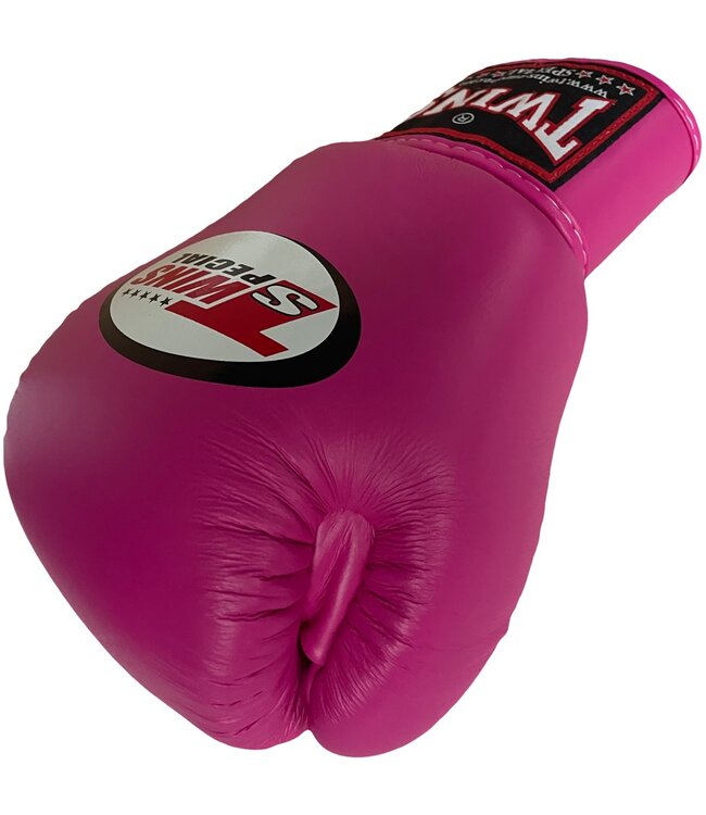 Twins Special BGVL3 Leren Bokshandschoenen Fucsia – Muay Thai & Kickboksen