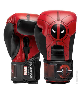 Hayabusa Hayabusa T3 Bokshandschoenen Marvel Deadpool Rood Zwart Hayabusa Hayabusa T3 Bokshandschoenen Marvel Deadpool Rood Zwart