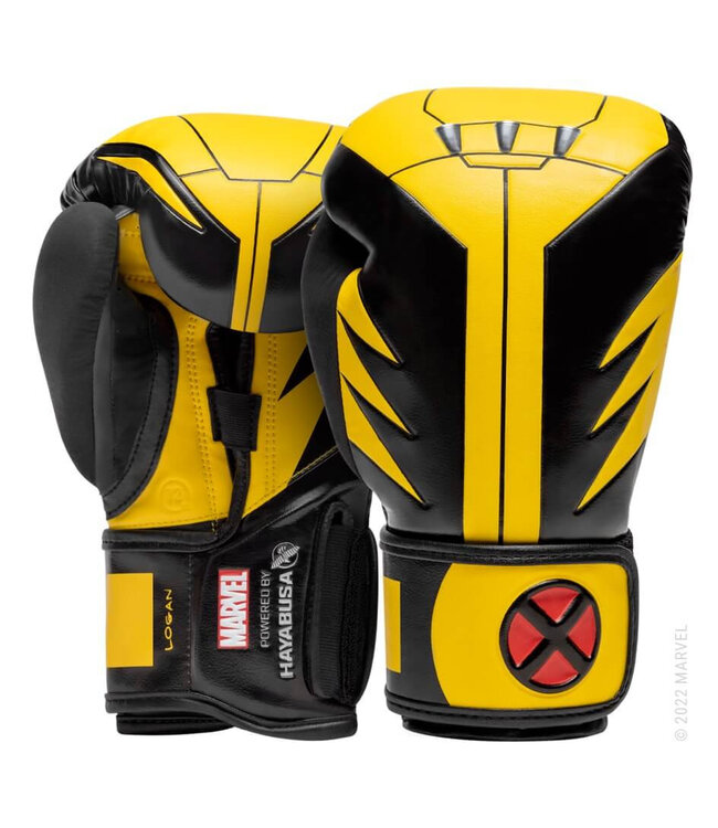 Hayabusa Hayabusa T3 Boxhandschuhe Marvel Wolverine Gelb Schwarz