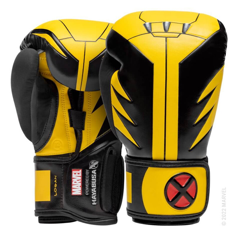 Hayabusa Hayabusa T3 Boxhandschuhe Marvel Wolverine Gelb Schwarz