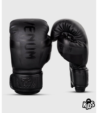 Venum Venum Elite Kinder Boxhandschuhe Schwarz Schwarz Venum Venum Elite Kinder Boxhandschuhe Schwarz Schwarz