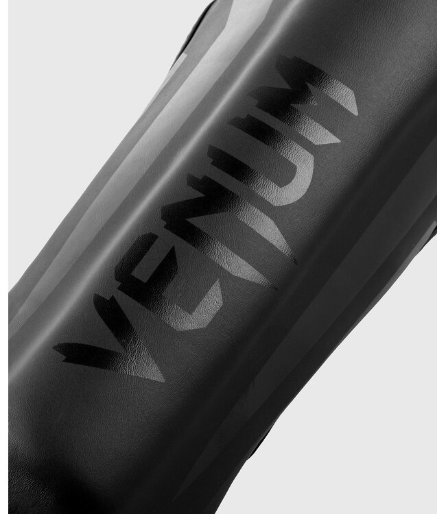 Venum Elite Kids Shin Guards Black Black