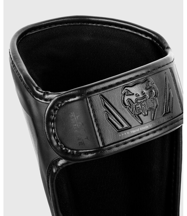 Venum Elite Kids Shin Guards Black Black