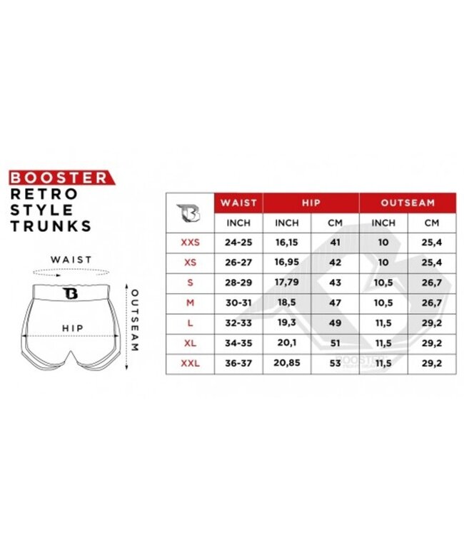 Booster Muay Thai Shorts Kickboks Broek Vortex 3