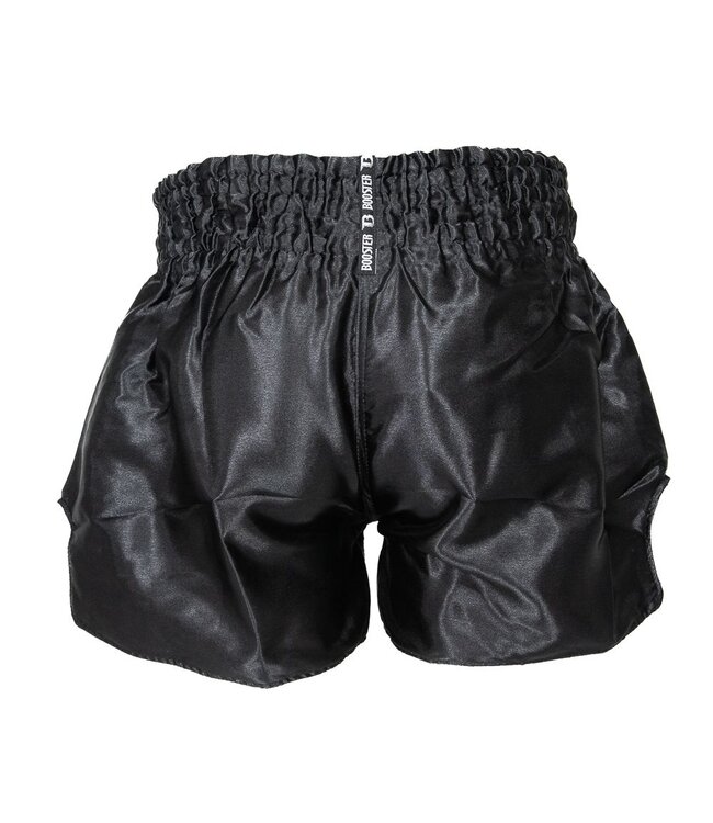 Booster Booster Muay Thai Kickboks Short TBT Plain V2 Zwart