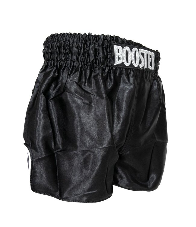 Booster Muay Thai Kickboxing Shorts TBT Plain V2 Black