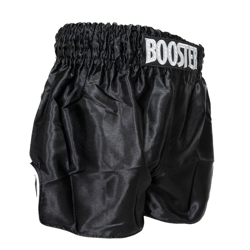 Booster Booster Muay Thai Kickboks Short TBT Plain V2 Zwart