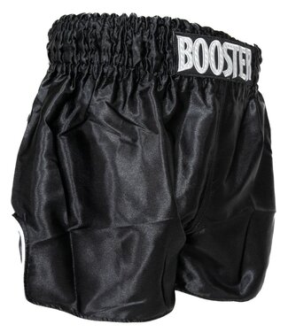 Booster Fightgear Booster Muay Thai Kickboxing Shorts TBT Plain V2 Black