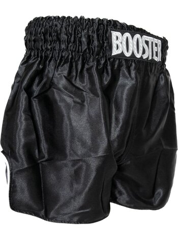Booster Booster Muay Thai Kickbox-Shorts TBT Plain V2 Schwarz