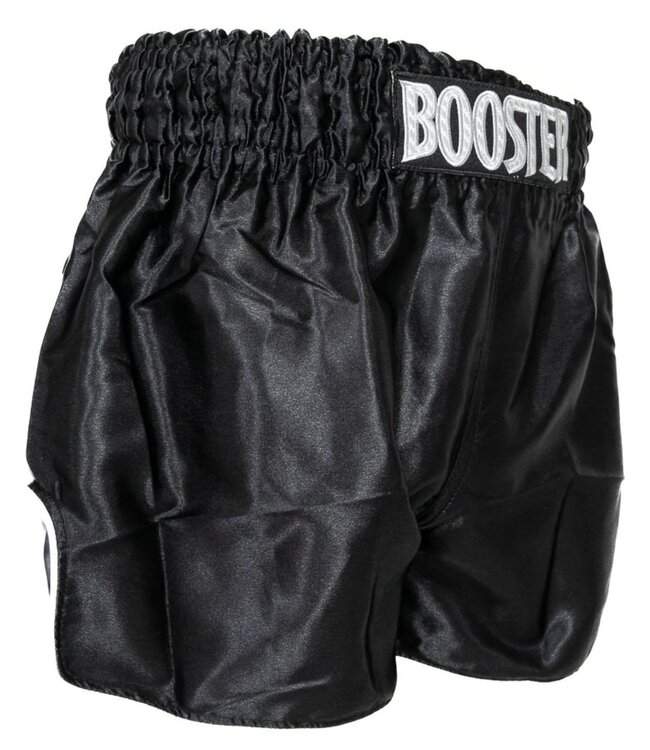Booster Booster Muay Thai Kickboks Short TBT Plain V2 Zwart