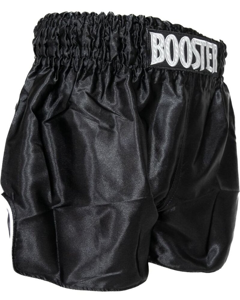 Booster Booster Muay Thai Kickboks Short TBT Plain V2 Zwart