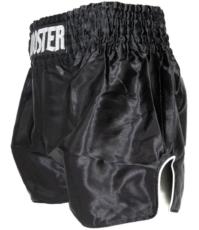 Booster Muay Thai Kickbox-Shorts TBT Plain V2 Schwarz