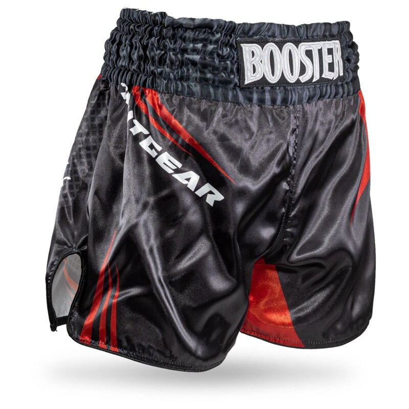 Booster Booster Muay Thai Kickboksbroekje AD Xplosion Zwart Rood