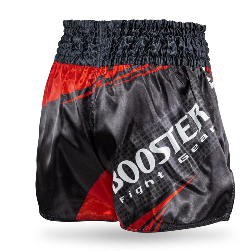 Booster Booster Muay Thai Kickboxing Shorts AD Xplosion Black Red