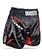 Booster Booster Muay Thai Kickbox-Shorts AD Xplosion Schwarz Rot