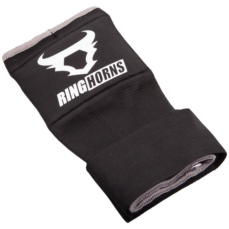 RING HORNS Ringhorns Charger Inner Gloves with Hand Wraps Black