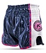 King Muay Thai Kickboksbroekje Kids KPB NEON 1 Blauw Roze