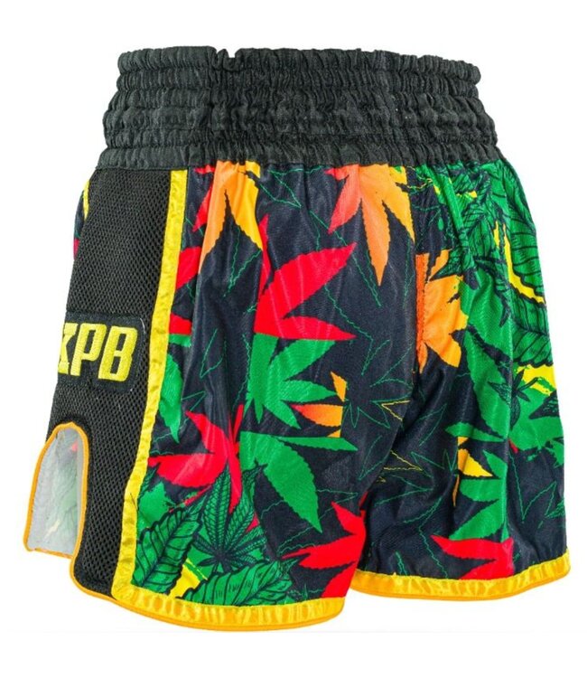 King Muay Thai Kickboxing Shorts KPB Weed