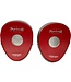 PunchR™  PunchR™ Professional Hand Pads HPQ3 Curved Red Silver