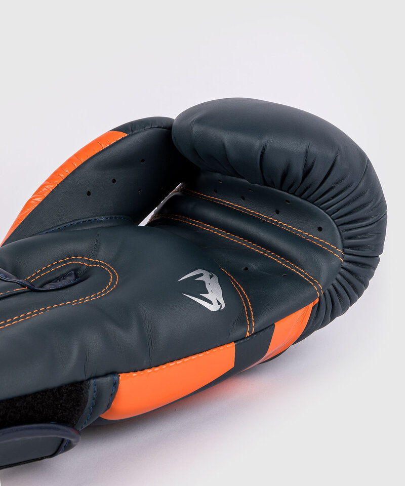 Venum Venum Elite (Kick)Bokshandschoenen Navy Zilver Oranje