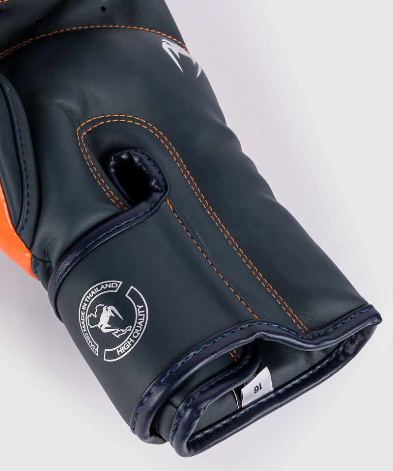 Venum Venum Elite (Kick)Boxhandschuhe Navy Silber Orange