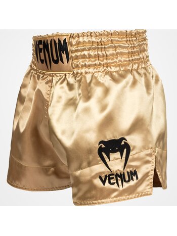 Venum Venum Classic Muay Thai Kickboks Broekjes Goud Zwart
