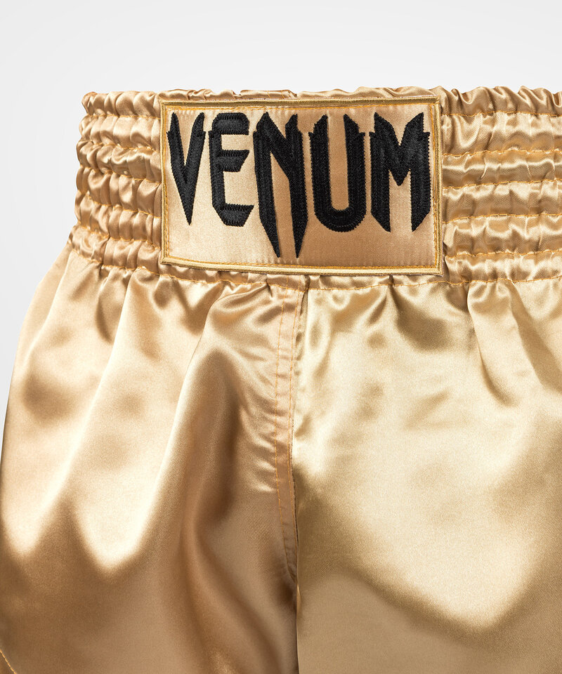 Venum Venum Classic Muay Thai Kickboks Broekjes Goud Zwart