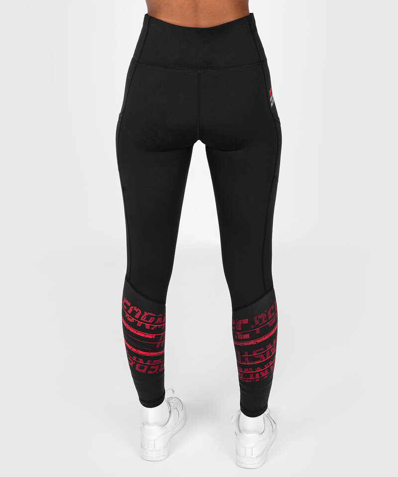 UFC | Venum Venum x UFC Performance Institute 2.0 Damen Sportleggings Schwarz Rot