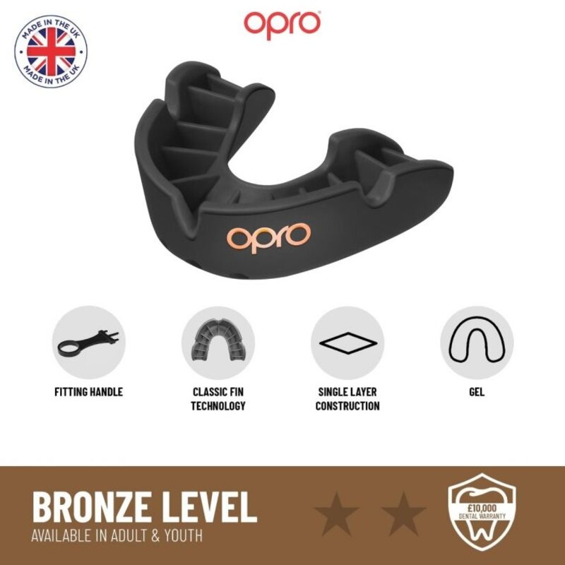 UFC UFC x OPRO Mouthguard Black Bronze Kids