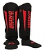 King Pro Boxing Schienbeinschützer KPB/SG REVO 8 Schwarz Rot