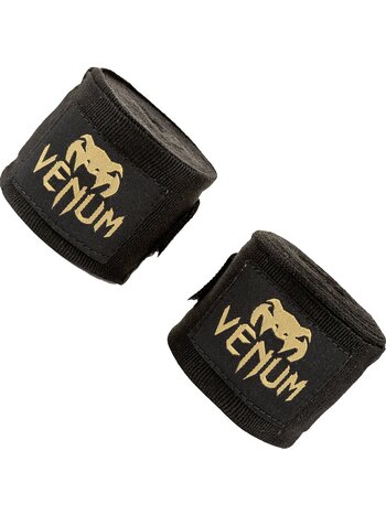 Venum Venum Kontact Boxing Handwraps 4.5m Black Gold