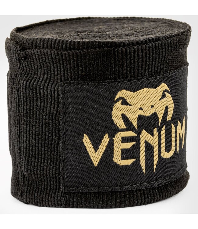 Venum Kontact Boxing Handwraps 4.5m Black Gold