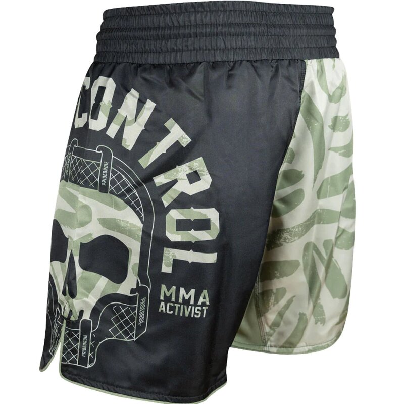 Pride or Die PRIDE or Die MMA Fightshorts CAGE CONTROL Schwarz