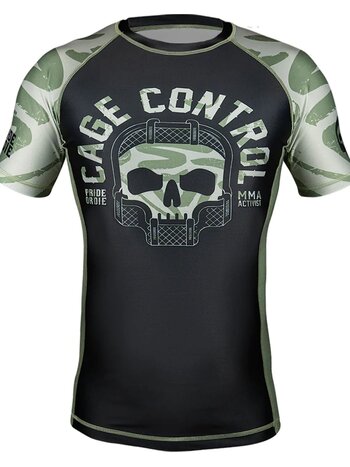 Pride or Die PRiDE or DiE Rash Guard CAGE CONTROL Black