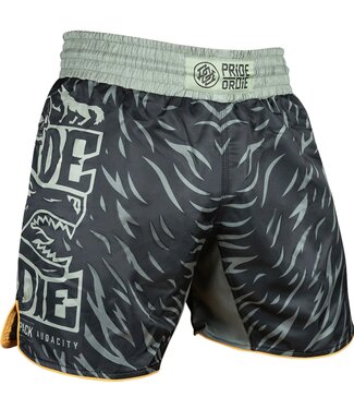 PRiDEorDiE PRiDE or DiE Fightshorts WOLFPACK V.2 Black
