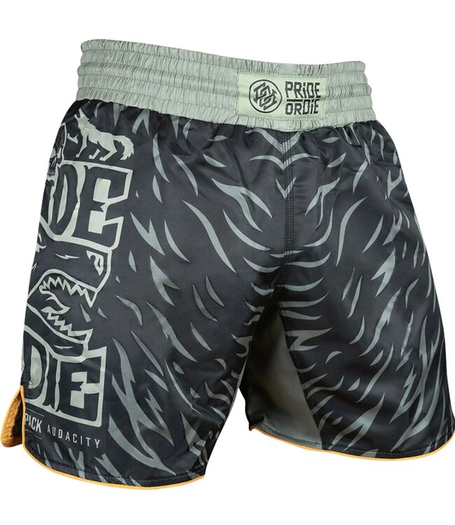 Pride or Die PRIDE or Die Fightshorts WOLFPACK V.2 Schwarz