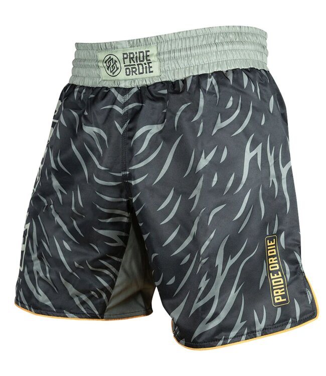 Pride or Die PRIDE or Die Fightshorts WOLFPACK V.2 Schwarz