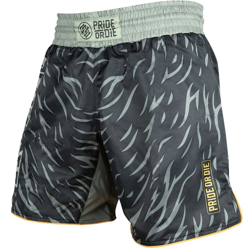 Pride or Die PRiDE or DiE Fightshorts WOLFPACK V.2 Black