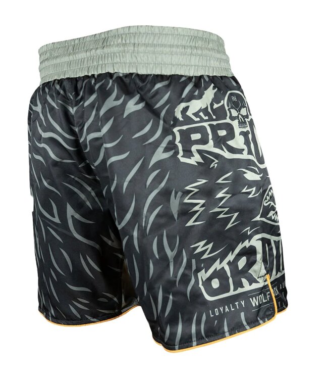 PRiDE or DiE Fightshorts WOLFPACK V.2 Black