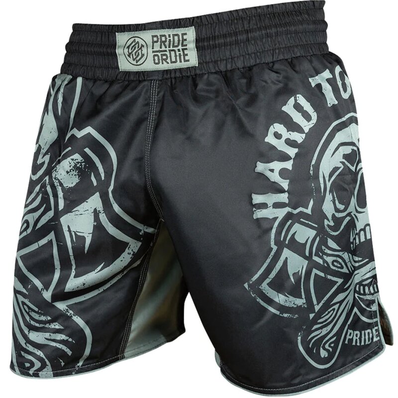 Pride or Die PRiDE or DiE Fightshorts HARD TO DEFEAT Black