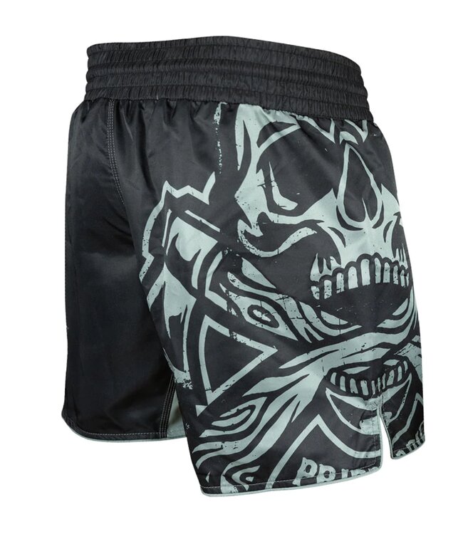 PRiDEorDie Combat Sports HARD TO DEFEAT Fightshorts Schwarz