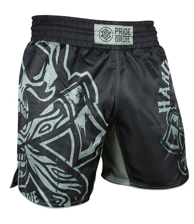 Pride or Die PRiDE or DiE Fightshorts HARD TO DEFEAT Black